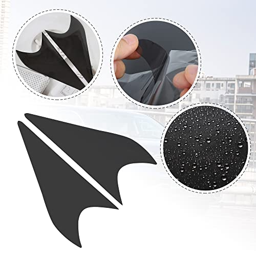 TOMALL أفلام تظليل مصابيح السيارة TOMALL متوافقة مع هوندا أكورد 2016-2017 20% نقل الضوء حواف برتقالية ملصقات حذف زينة للسيارة (20% أسود داكن) - Image 3