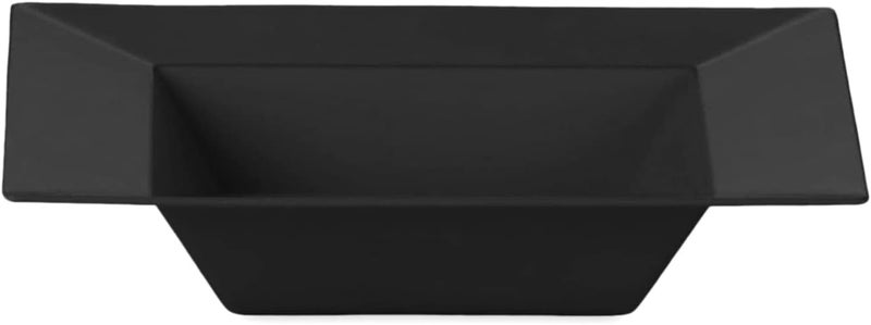 BloominGoods Plastic Disposable Square Soup Bowls  50Pack 14 oz White Black Bowls  Ideal for Weddings Parties Catering  Heavy Duty  Non Toxic - Image 5