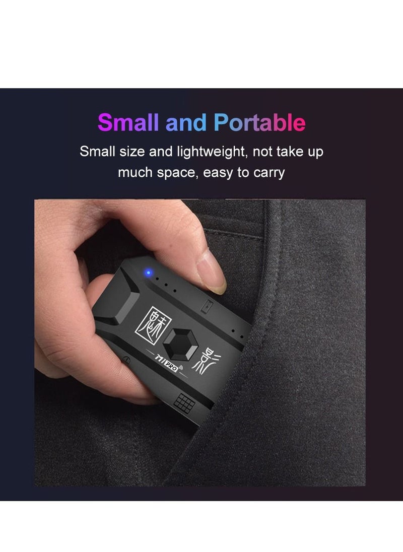 Generic - M1 Pro Keyboard Mouse Converter Portable Mobile Game Keyboard and Mouse Adapter BT5.0 Connection Support Android iOS System - Image 1