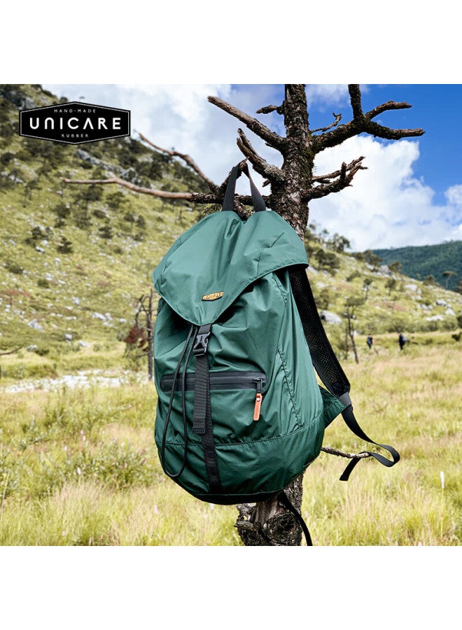 Unicare Vintage Waterproof Large Capacity Backpack Outdoor Travel Hiking Sports Cycling Lightweight Gear Uni Bag - Image 1