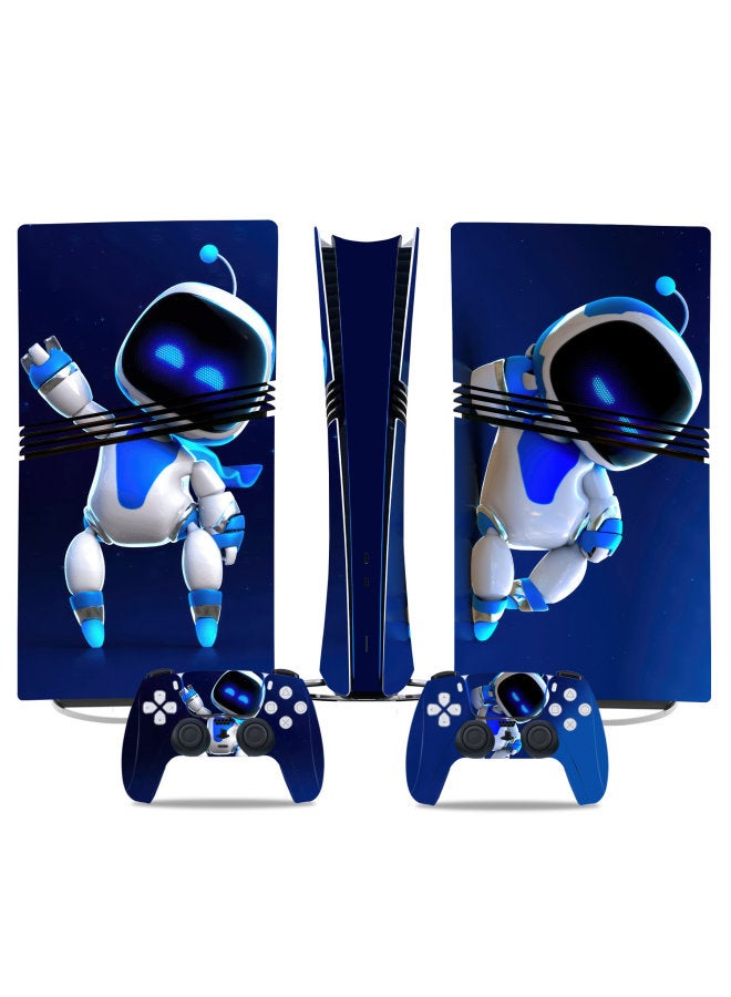 general Suitable For PS5 PRO Host Sticker Digital Version PS5pro Protective Film Game Variety Of Matte Without Leaving Glue-Color:Apricot P5pdigital-1562 - Image 4