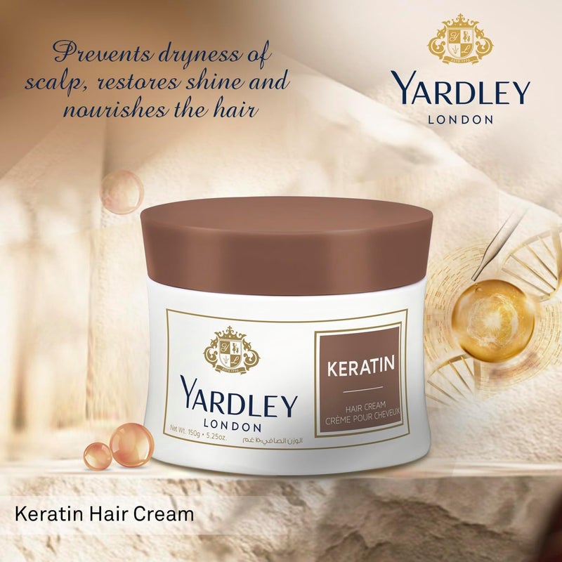 Yardley Keratin Hair Cream - 150g - Image 2