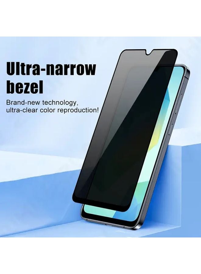 3 قطع من واقي الشاشة الزجاجي المقوى المتوافق مع Galaxy A26 5G بتغطية كاملة للحماية من الغبار والخصوصية - Image 4