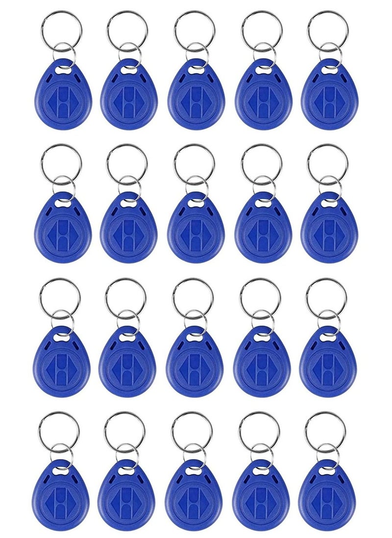 Rubik - Rfid keychain Key Ring Tags 125Khz T5567/T5577/T5557 Blank Writable RFID Tags (30 Keychains) - Image 1