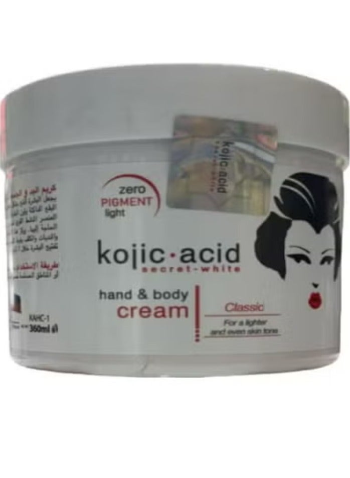 KOJIC ACID Kojic Acid Hand And Body Cream 360 ml 