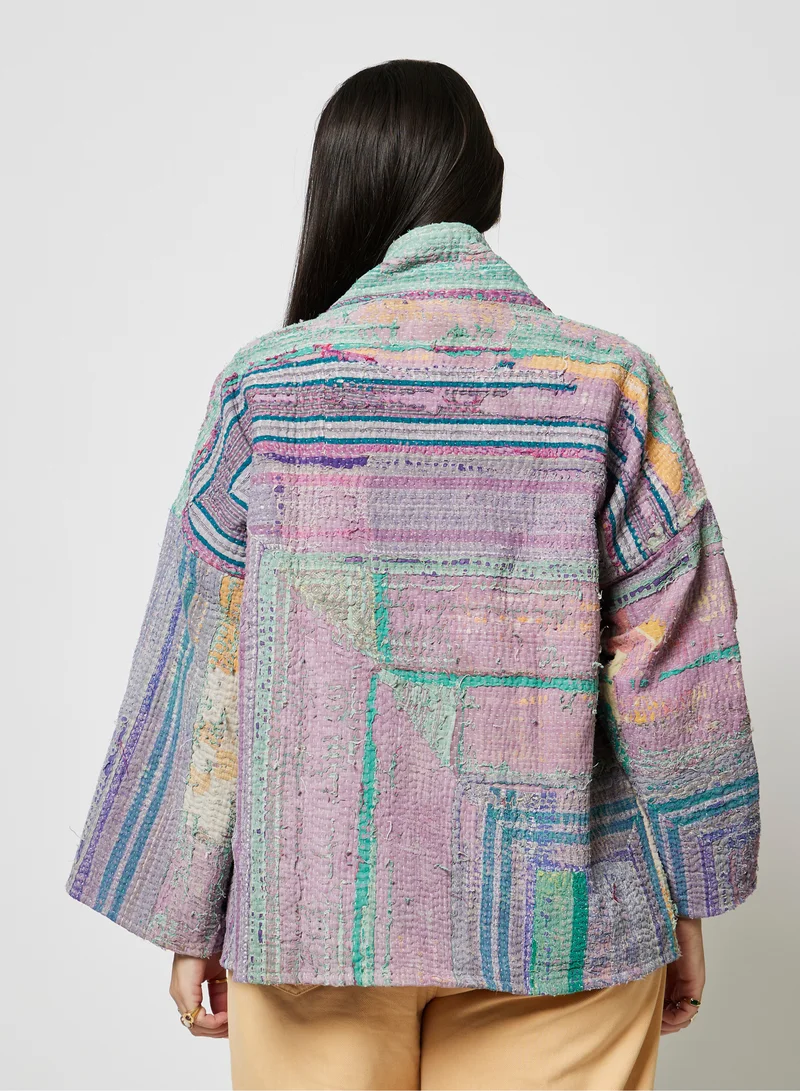 كشمش RUSTIC KANTHA JACKET