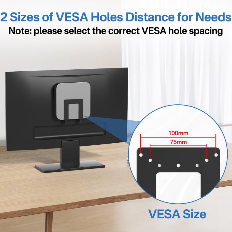Chunxiao Adjustable Wall Mount for Cable Box | Router Mount | Modem Mounts, Cable Box Mount Behind TV for Streaming Media, DVD Players and More Small or Narrow Devices Shelf - Image 3