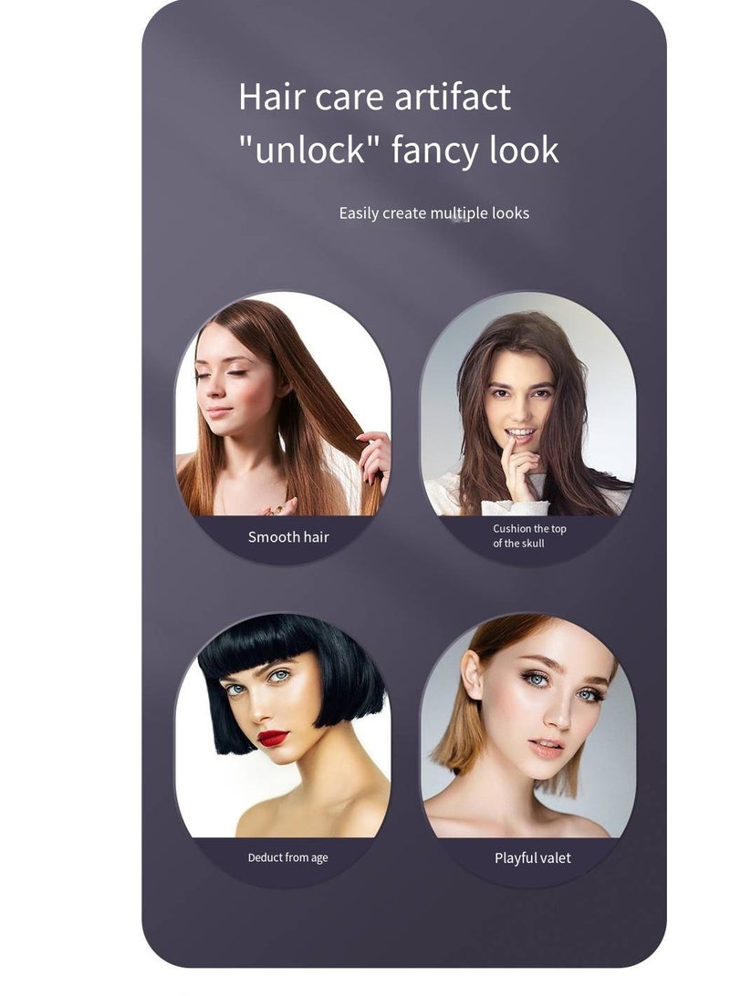 general Mini Ionic Straightening Comb – Travel-Friendly Straightener & Curler for Men/Women, Dual-Use Hair Styling Tool - Image 5