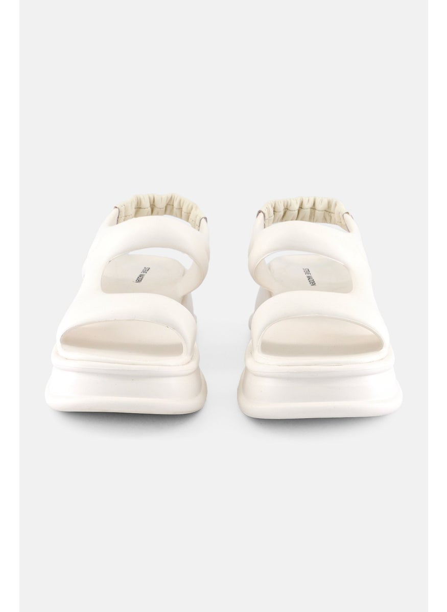 STEVE MADDEN - Women Sling Back Sandals, White - Image 1