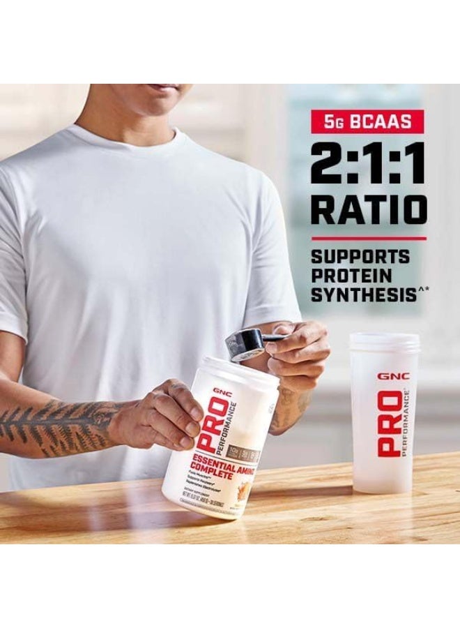 GNC Pro Performance Essential Amino Complete, Tangy Orange, 30 Servings, Supports Muscle Recovery - Image 4
