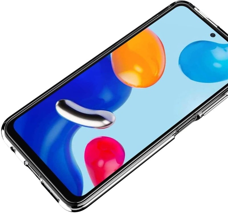 MaiJin Case for Xiaomi Mi Redmi Note 11 / Redmi Note 11S 4G (6.43 inch) Soft TPU Rubber Gel Bumper Transparent Back Cover - Image 4