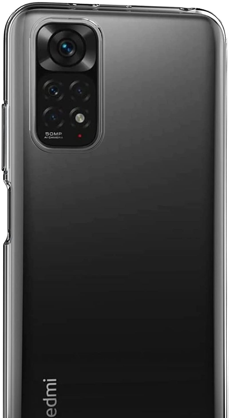 MaiJin Case for Xiaomi Mi Redmi Note 11 / Redmi Note 11S 4G (6.43 inch) Soft TPU Rubber Gel Bumper Transparent Back Cover - Image 5