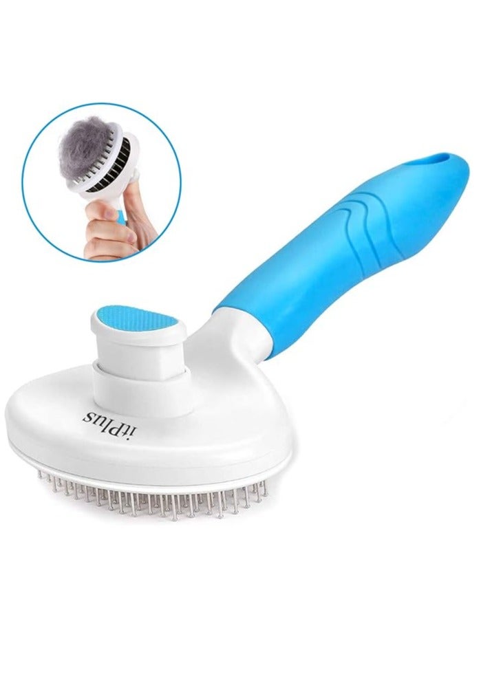Generic Cat Grooming Brush, Self Cleaning Slicker Brushes for Dogs and Cats Pet Grooming Brush for Pet Massage-Self Cleaning, Assorted Colors  - Image 2