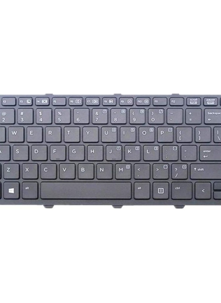 ماركة غير محددة لوحة مفاتيح داخلية بديلة لجهاز HP 250 G2 باللون الأسود بتصميم إنجليزي أمريكي  - Image 2
