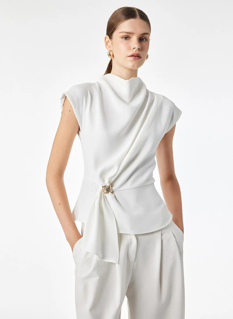 كوتون Crepe Blouse