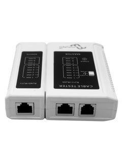 MULTYBYTE Multybyte LAN Cable Tester MultiFunctional for RJ11RJ12RJ45 CAT5CAT6 With 9 LED Indicators for CAT5eCAT6 10100 BaseT Supports TIA568A568B Standards  - Image 3