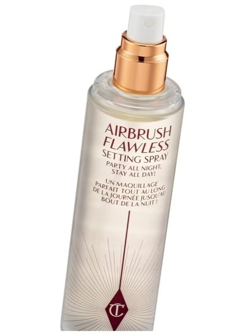 شارلوت تلبوري بخاخ تثبيت المكياج إيربراش فلوليس من شارلوت تيلبوري (100 مل / 3.3 أونصة سائلة) - Image 5