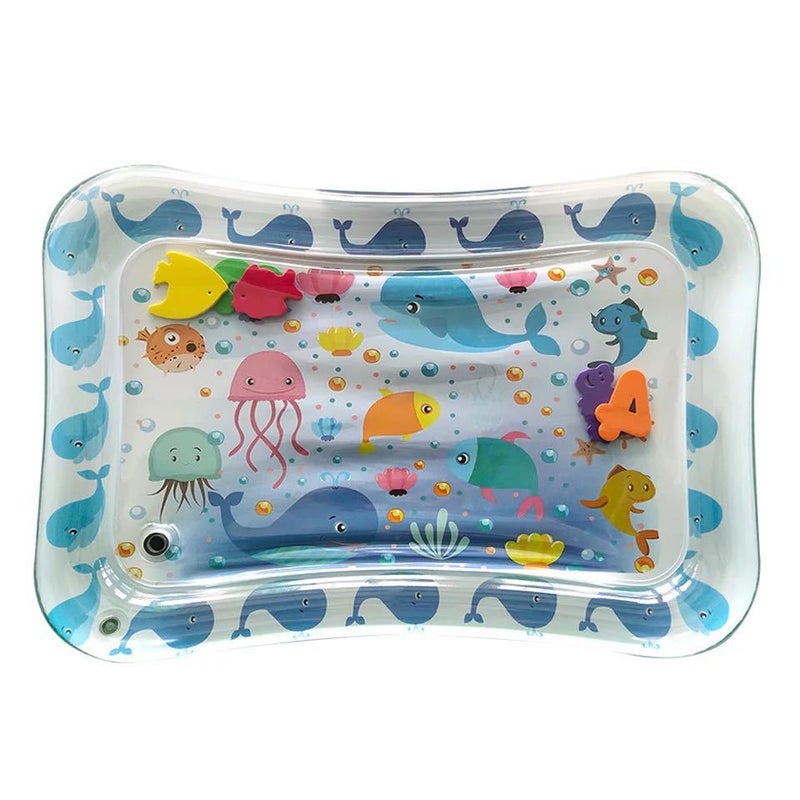 Baby Inflatable Water Pat Mat Learning Climbing Mat Pat Mat Factory Fully Picked Cpc Certified Ocean Float Does Not Contain Bpa - Image 1