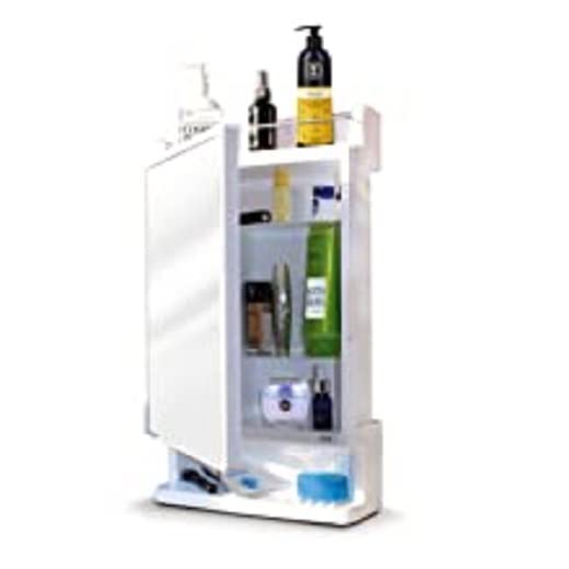 GRAZIA Grazia WallMounted Bathroom Cabinet with Mirror Door SpaceSaving Storage Organizer Stylish Functional for Small Spaces Durable Adjustable Shelves for Toiletries 