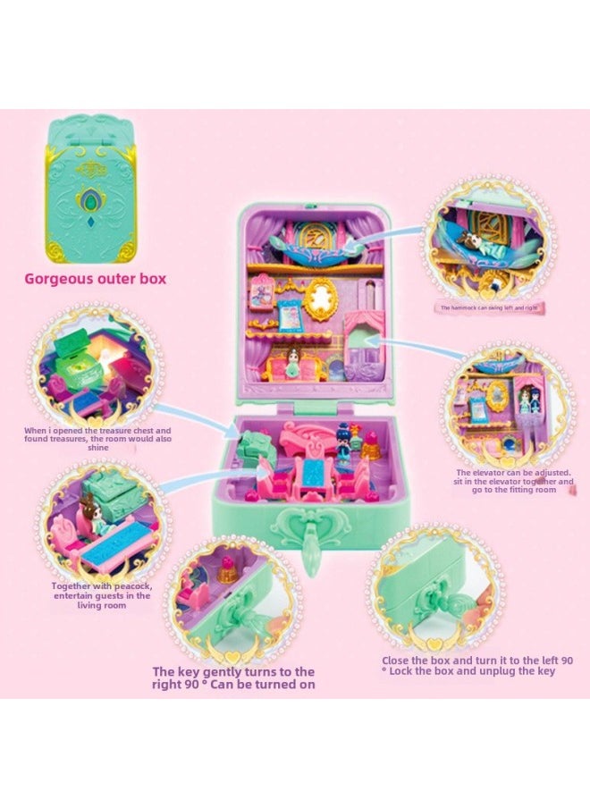 Magic Gem Box Children's Toy Night Lori Doll Princess Treasure Box Genuine Birthday Gift For Girls-Specifications:Dream Light + Key + 2 Dolls - pzsku/Z8FAB539A41EBD6D31689Z/45/_/1741676439/2eee3d17-5a55-4ca6-920d-69519a70393c