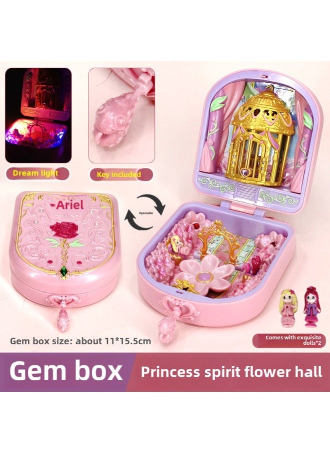 Magic Gem Box Children's Toy Night Lori Doll Princess Treasure Box Genuine Birthday Gift For Girls-Specifications:Dream Light + Key + 2 Dolls - pzsku/Z8FAB539A41EBD6D31689Z/45/_/1741676455/33de3d68-244e-4a75-bea1-3617cf246ffa