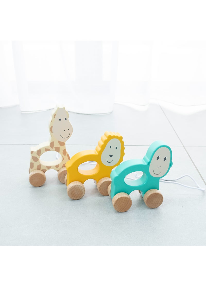 MATCHSTICK MONKEY - Playtime Pull Along Ludo Lion - Image 1