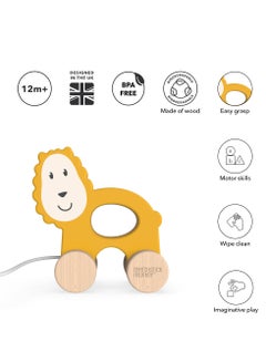 MATCHSTICK MONKEY Playtime Pull Along Ludo Lion  - Image 5