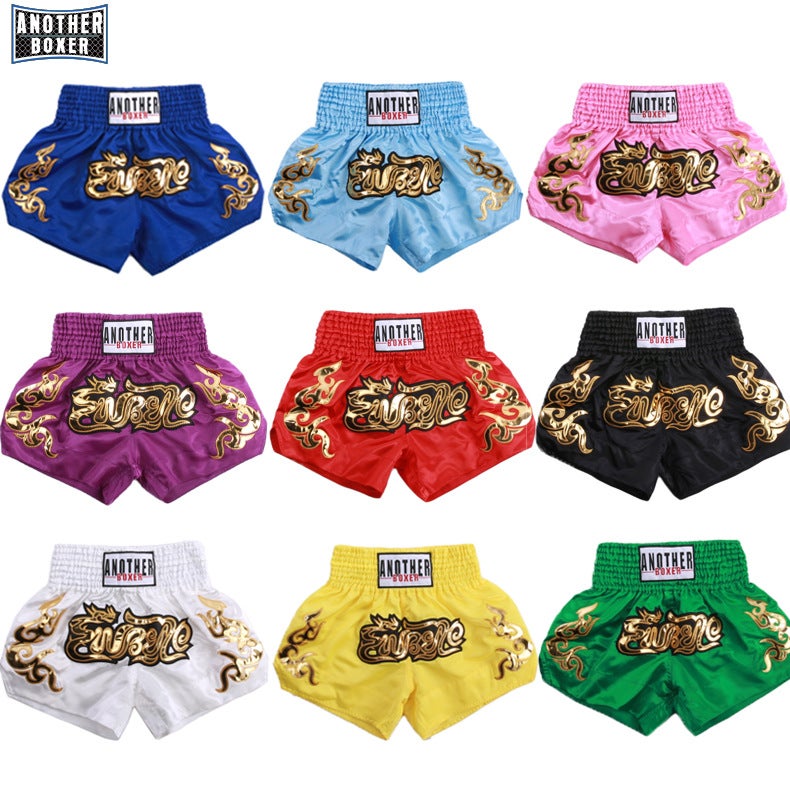 Thai Boxing Shorts Men'S And Women'S Sparring Suits Boxing Pants Fighting Fighting Training Suits Pants Can Add Logo A Generation Of Hair - Image 2