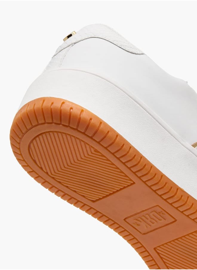 ELLE Women's Studded Sneakers with Lace-Up Closure  - Image 5