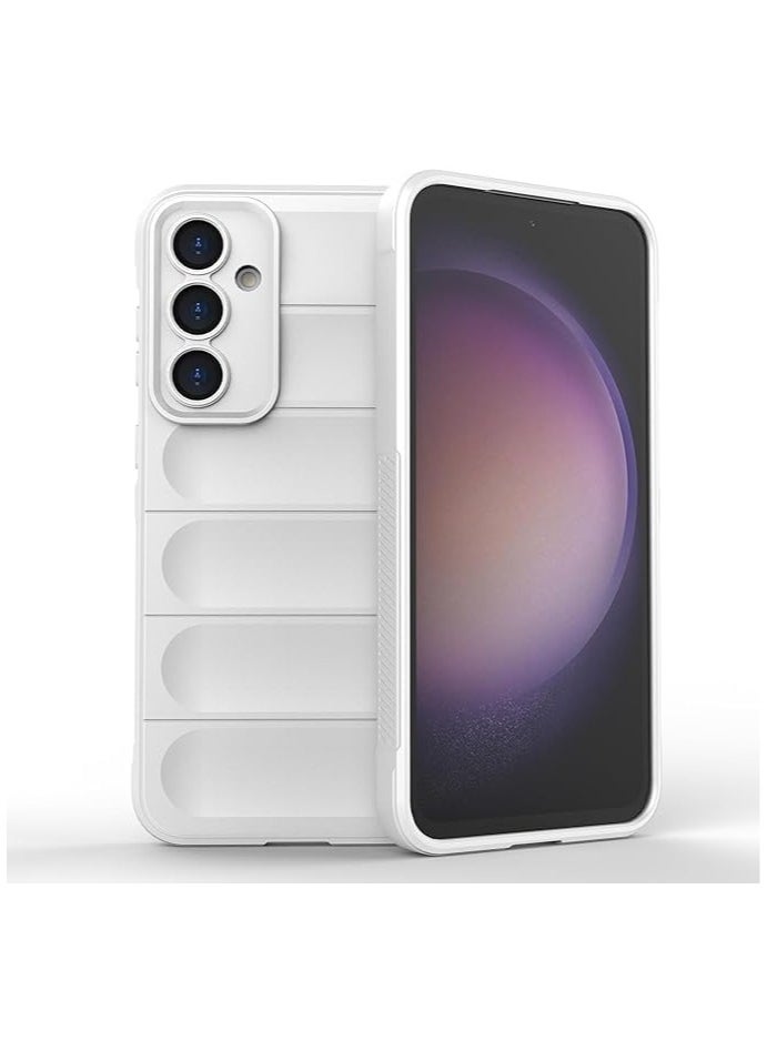 Generic Samsung Galaxy A15 /4G-5G Shockproof Silicone Camera Protection Case Cover Compatible with (White)  - Image 1