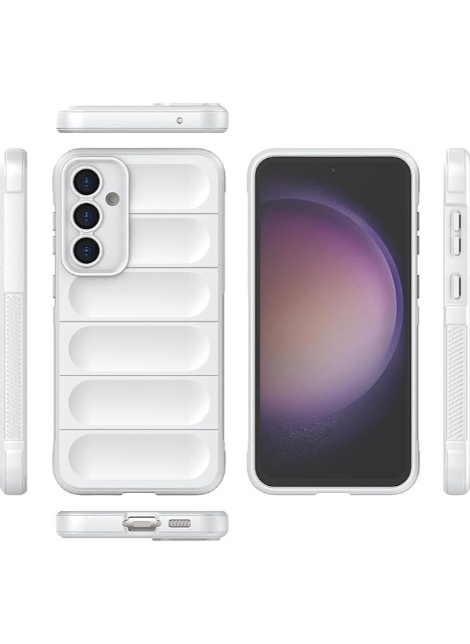 Generic Samsung Galaxy A15 /4G-5G Shockproof Silicone Camera Protection Case Cover Compatible with (White)  - Image 2