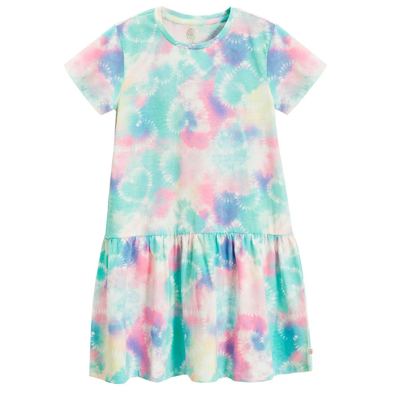Cool Club by SMYK WHITE COTTON DRESS S/S