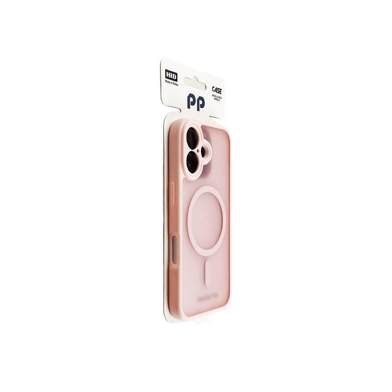 غطاء MagSafe | وردي | حماية من السقوط | مغناطيس قوي | سيليكون | مقاوم للصدمات لـ iPhone 16 / 16 Plus / 16 Pro / 16 Pro Max - Image 5