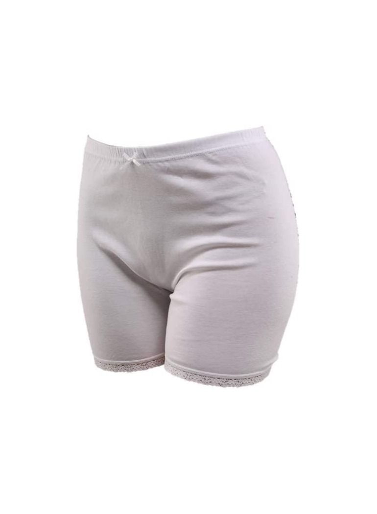 Everyone (PACK OF 3)Girls White Brief cotton underwear boxer brief soft combed cotton shorts for kids girl(13-14 years)