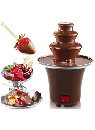 Chocolate Fountain Machine Electric Chocolate Fondue Set 3 Animal Stainless Steel Fondue Heat and Motor Control for Party Wedding, Brown - pzsku/Z8FABA596825375BC1FA0Z/45/_/1729453104/84348e08-369f-41ae-9a54-d84a882dc366