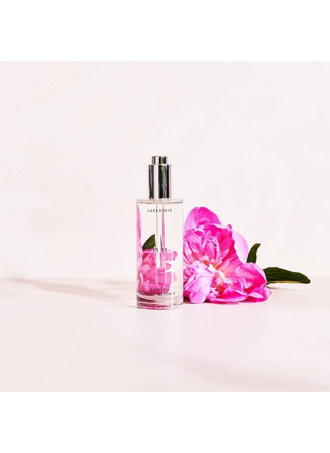 Lake & Skye Lake & Skye 11 11 Body Oil, 3.4 fl oz (100 ml), Hydrating with Vitamin E & Sweet Almond Oil - Sheer & Uplifting Scent  - Image 4