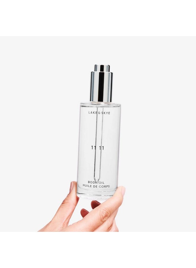 Lake & Skye Lake & Skye 11 11 Body Oil, 3.4 fl oz (100 ml), Hydrating with Vitamin E & Sweet Almond Oil - Sheer & Uplifting Scent  - Image 3