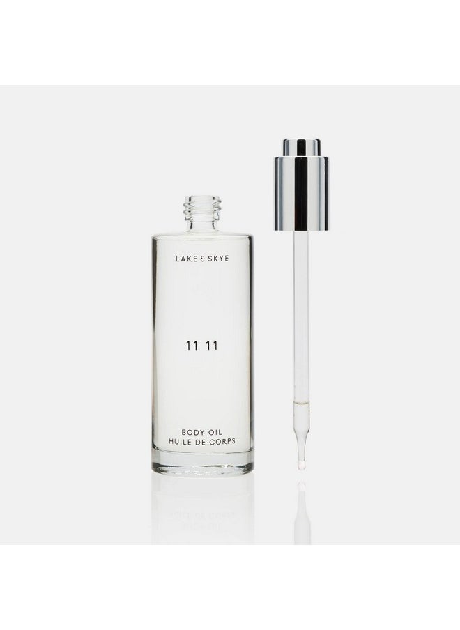 Lake & Skye Lake & Skye 11 11 Body Oil, 3.4 fl oz (100 ml), Hydrating with Vitamin E & Sweet Almond Oil - Sheer & Uplifting Scent  - Image 2
