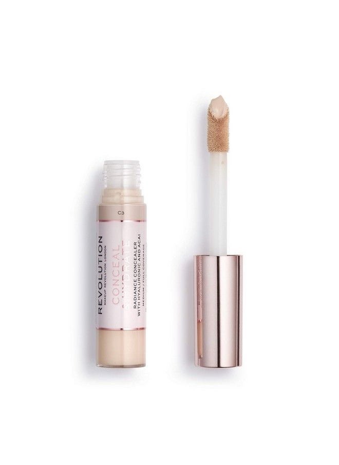 Makeup Revolution - Revolution Conceal & Hydrate Concealer (C3) - Image 1