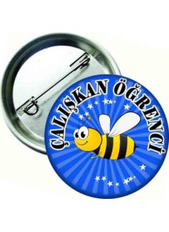Hediye Panayırı Gift Fair Hardworking Student Lapel Badge 20pcs 