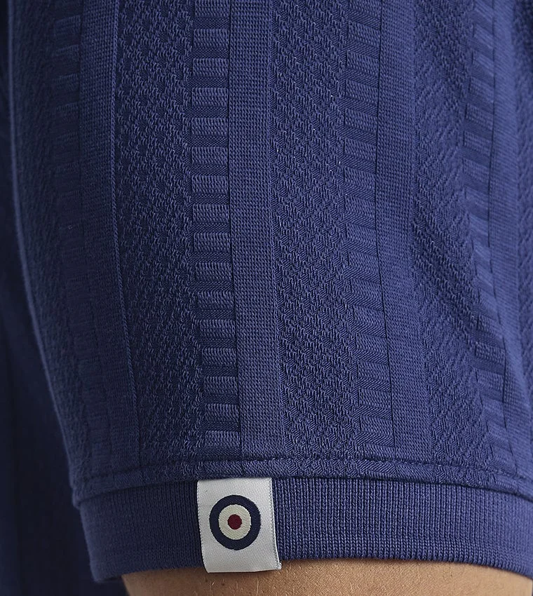 Ben Sherman  Ben Sherman Men's Short Sleeve Solid Polo Tees for Men | Best Price UAE