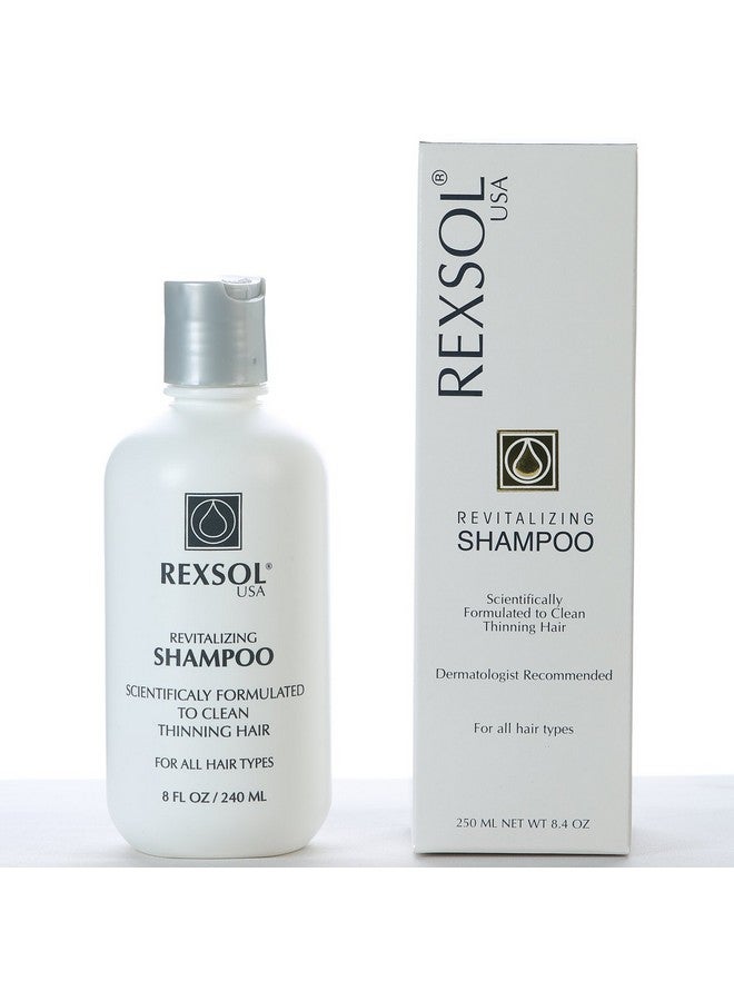 REXSOL Revitalizing Shampoo Scientifically Formulated to clean thinning hair (240 ml / 8 fl oz) - Image 1
