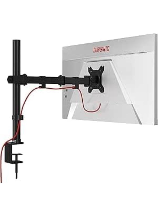 حامل شاشة مكتبي من اتلتيك، مسند شاشة ال اي دي وال سي دي مقاس 13 إلى 27 بوصة، حامل شاشة الكمبيوتر بمشبك - Image 2