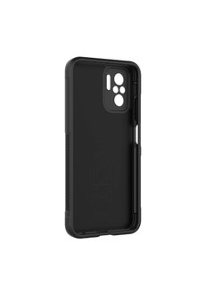 Generic Phone case cover Magic Shield TPU + Silicone Shockproof Phone Case For Redmi Note 10s/Note 10 4G (Black)  - Image 2
