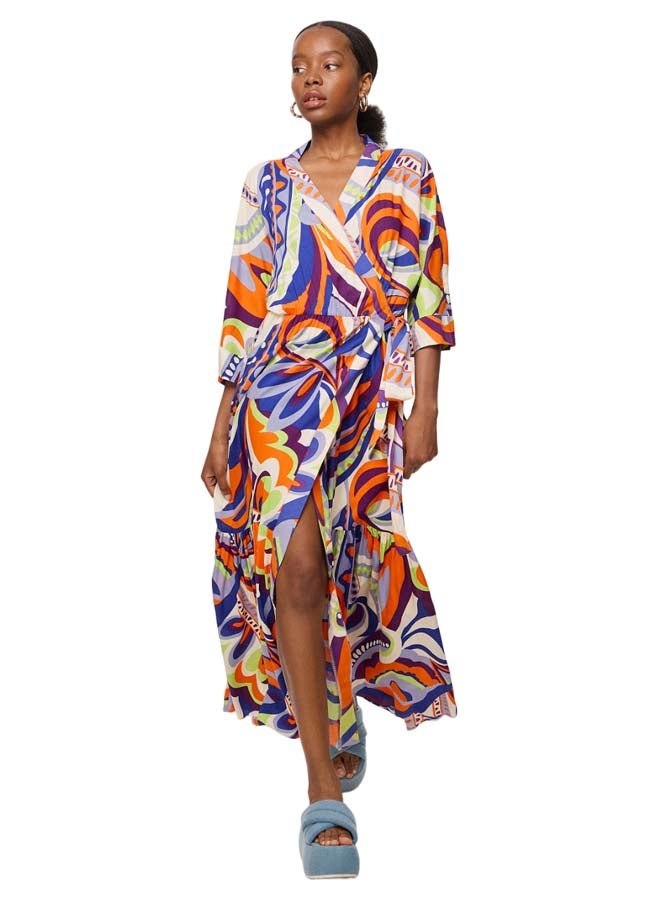 BSB Printed wrap dress - Image 1