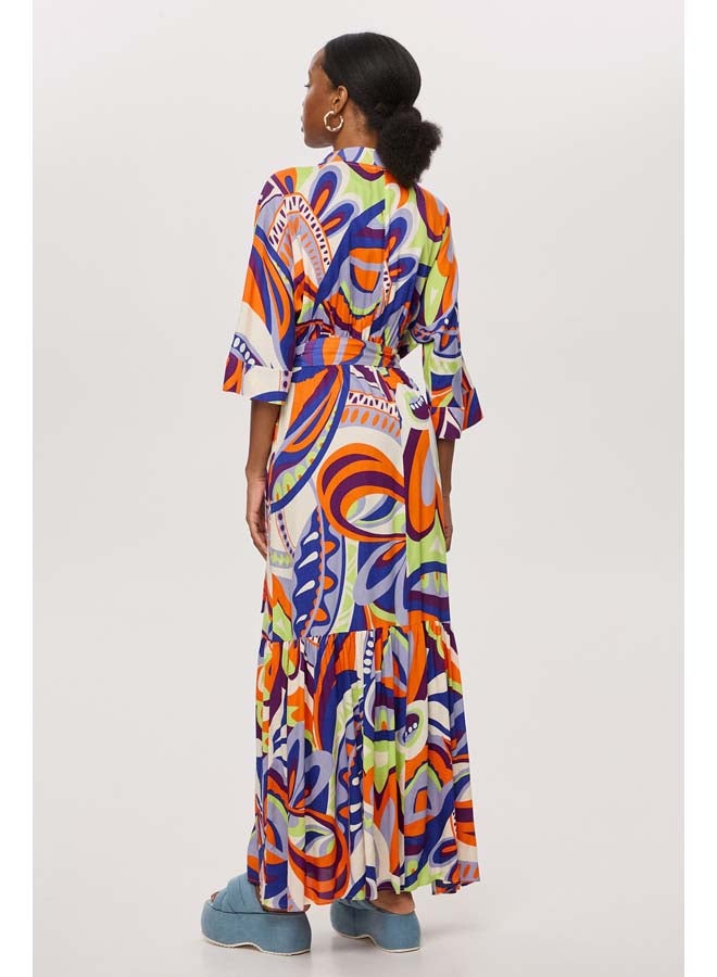 BSB Printed wrap dress - Image 2