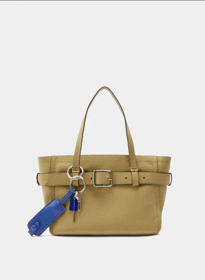 بارفوا حقيبة يد مع حزام وقلادة