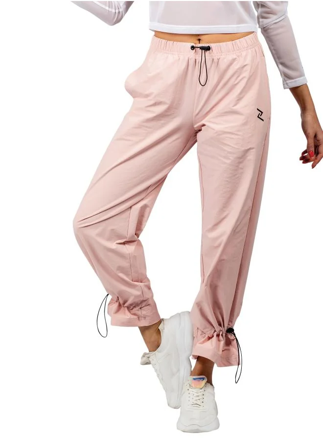 ZAECY Women's Bungee Cord Straight Pants