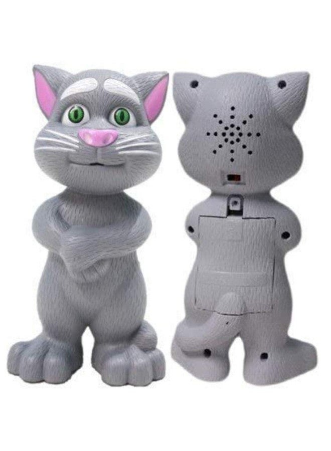 4AJ BAZAAR Talking Cat Toy for Kids Speaking Intelligent Touching and Mimicry with Wonderful Voice - Image 5