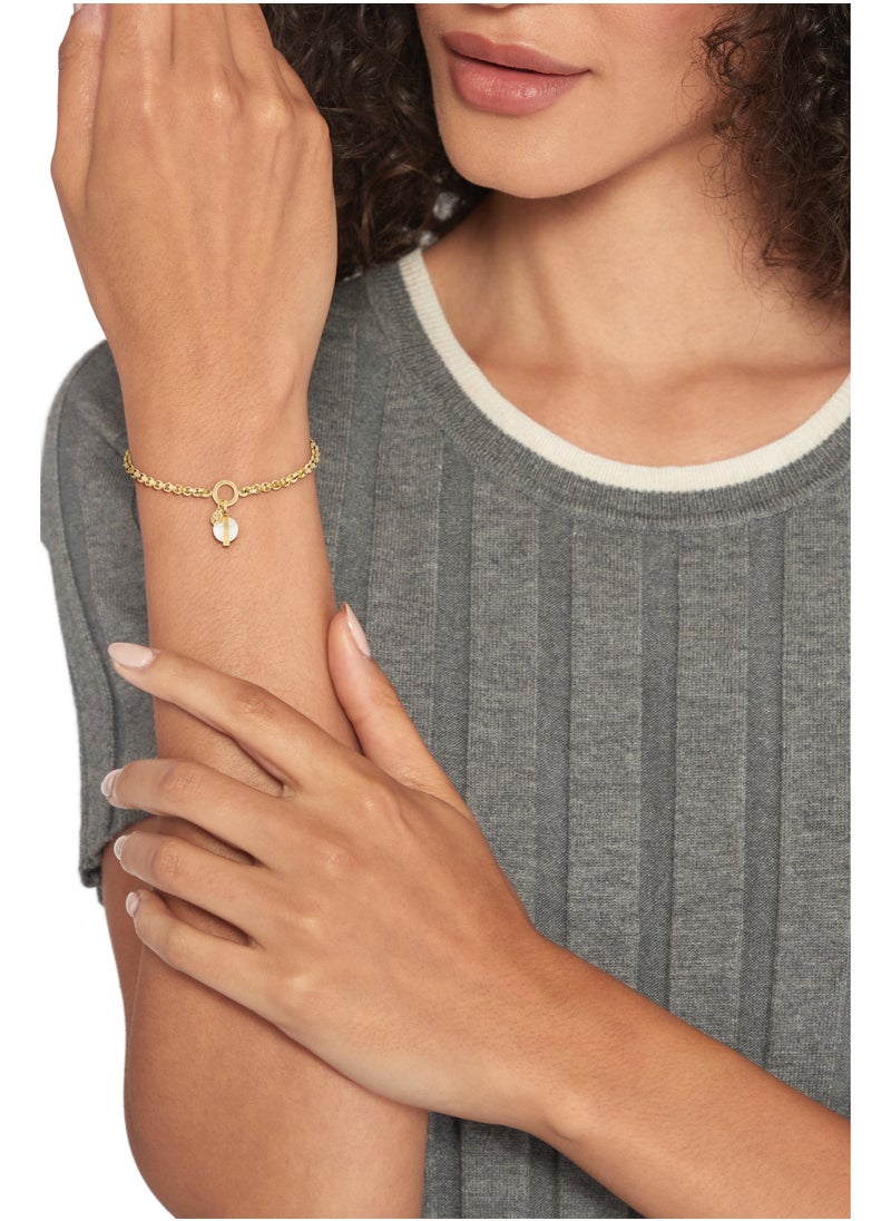 TOMMY HILFIGER TH JEWELRY ORB/PEARL WOMENS CHAIN BRACELET - 2780765  - Image 2